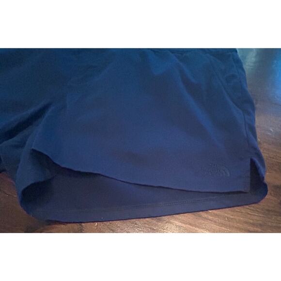 ⭐️ North Face Navy Blue Adjustable Tie Waist Nylon Lightweight Shorts Women's XL - Picture 3 of 9